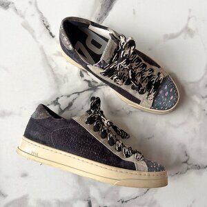 P448 Jack Blackden Denim Skater Sneakers Size 37